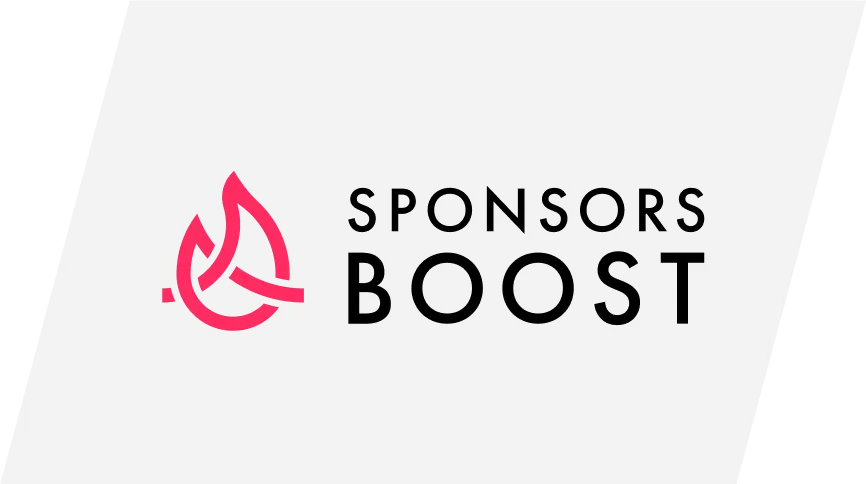 SPONSORS BOOSTロゴ